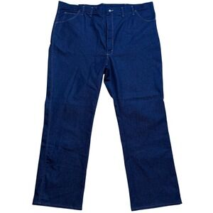 Wrangler Rugged Wear Jeans Mens 48x32 Blue NEW Stretch‎ Classic Fit 39055PS